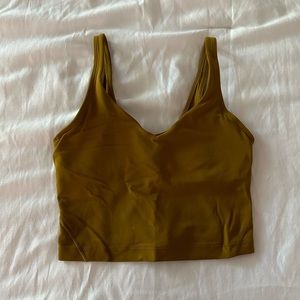 Lululemon Mustard Align Tank size 2